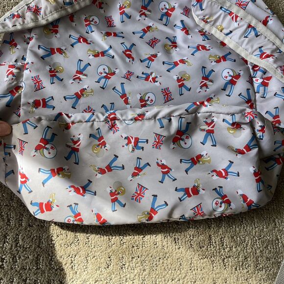 Cath Kidston Foldaway Packable Backpack Rucksack London Guards Band Union Jack main image 6
